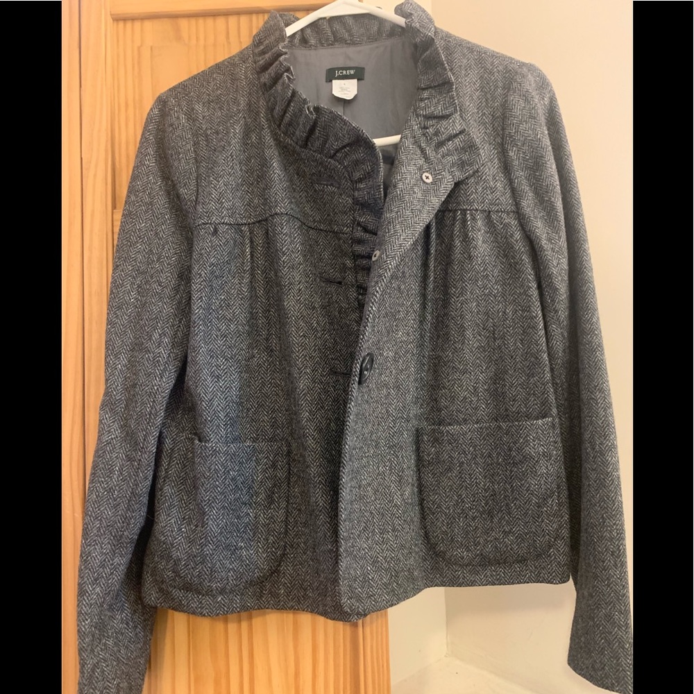 JCREW women’s herringbone blazer size 4